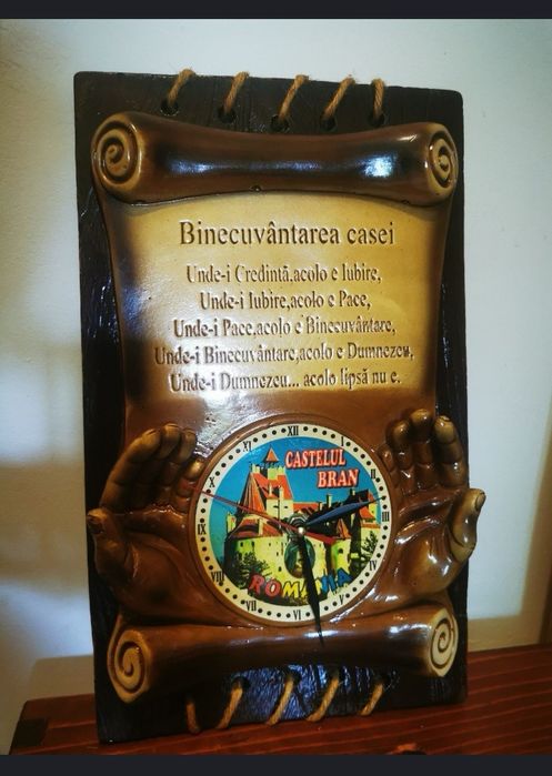 Ceas de perete Castelul Bran Mascota Lidl