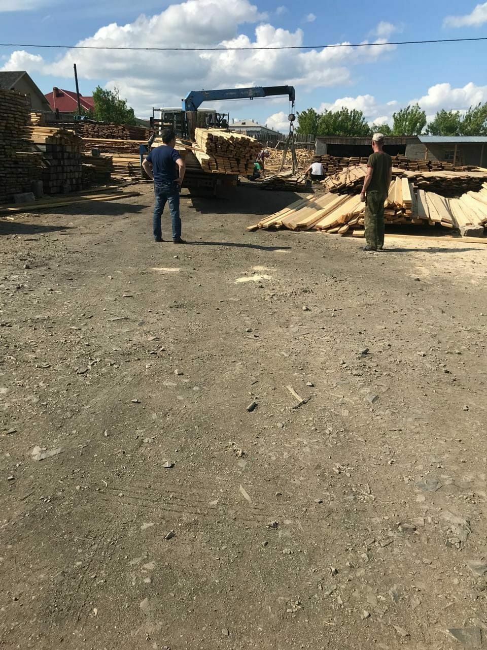 Доска. Брус. Пиломатериал: 85 000 тг. - Обрезные Кокшетау на Olx