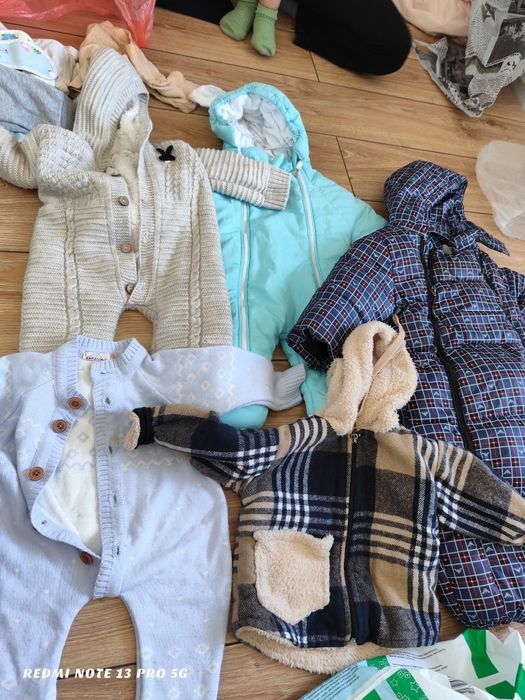 Вещи для мальчика до года