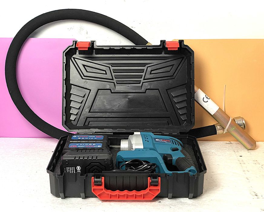 Aparat Vibrat Beton 62V, Lance 180cm, Mobil si Eficient