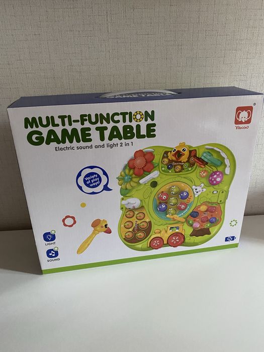 Занимателна музикална масичка - риболов, въдица, чукче,