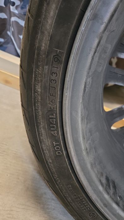 Оригинални джанти на Kia с гуми на yokohama