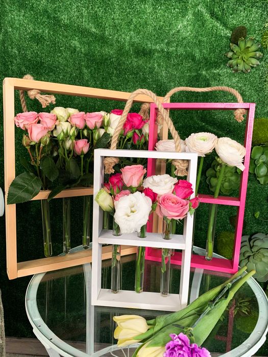 Цветы в рамках, подарочные наборы