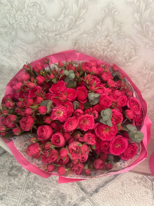 Свежие цветы, сегодня пришли