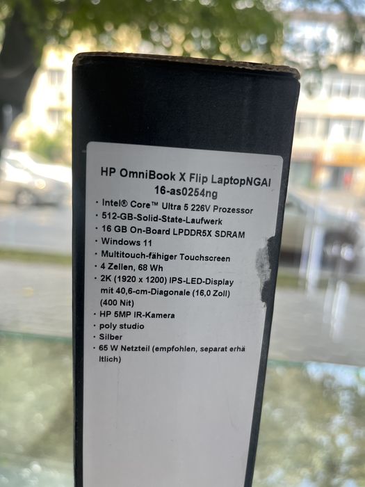 HP OmniBook X Flip intel ultra 5 512gb nou sigilat