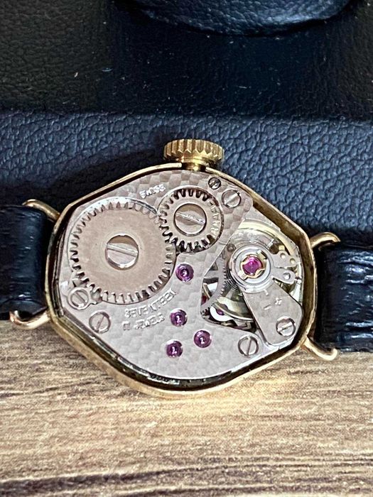 Дамски Златен Часовник LEGION 17 Jewels incabloc / Механичен