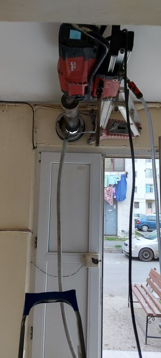 Carotare diamantata/Găuri hota,centrala,ventilații