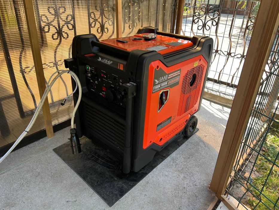 Бесшумный генератор + ATS BOX KM16800 / 11 кВт AVR generator инвертор