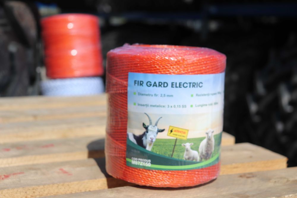 Gard Electric Fir 500 M 2.5mm insertie metalica 3x0.15mm Animale