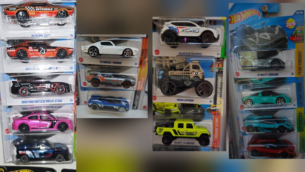 Hot wheels колички