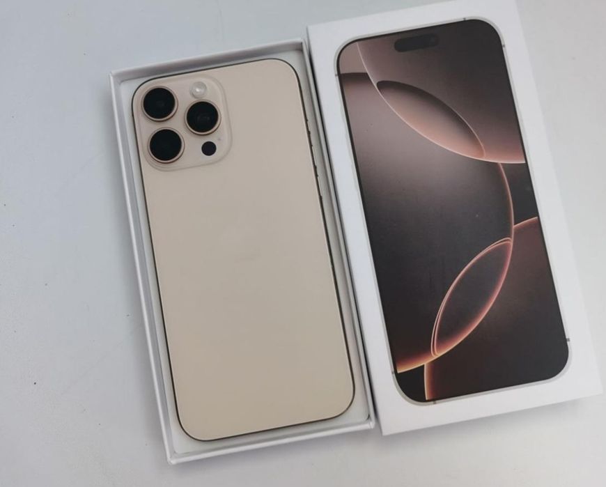 Apple iPhone 16 Pro Max 256GB (золотистый) — НОВЫЙ