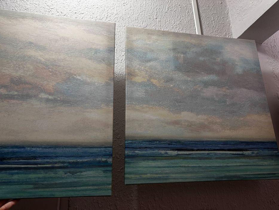 Картини 2 бр. -море- образуващи обща картина