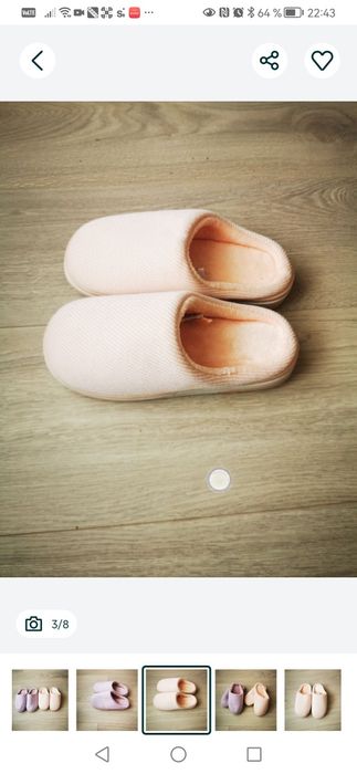 Papuci casa noi mărimea 34 și 35