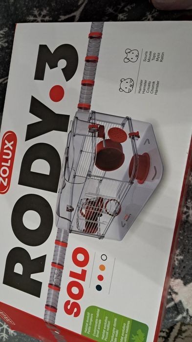 Cușcă hamsteri Zolux Rody 3 Solo – aproape nouă