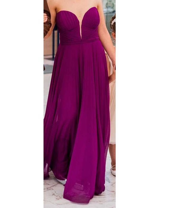 официална / елегантна / бална / дълга рокля