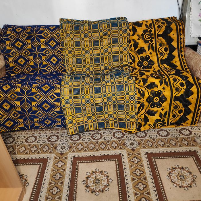 Vand ieftin Macate noi din Lana si Bumbac, lucrate manual