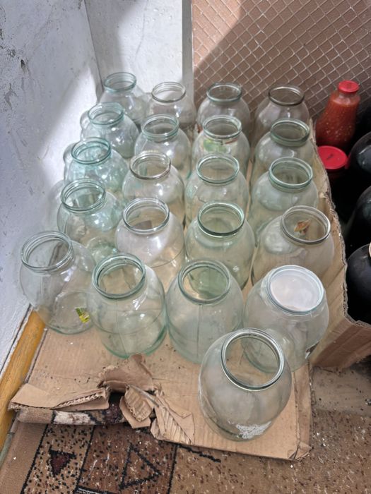 Продам стеклянные банки