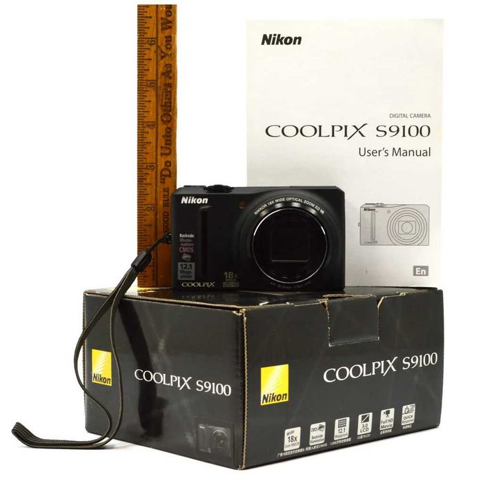 Новый фотоаппарат Nikon CoolPix S9100 Доставка бесплатная Капсула врем