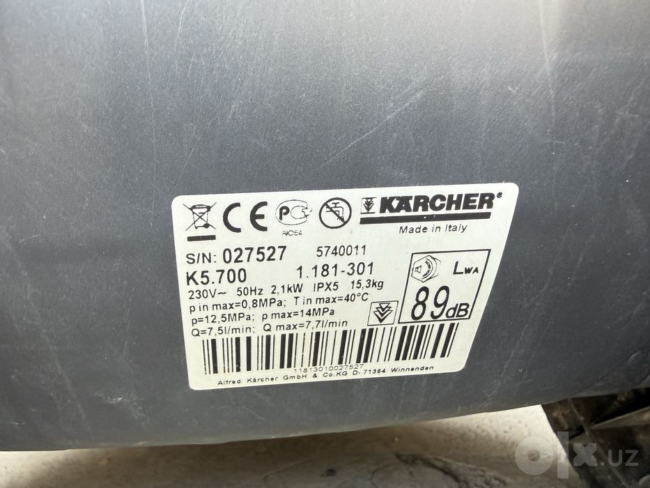 * Karcher K 5.700 оригинал Италия в отличном состоянии