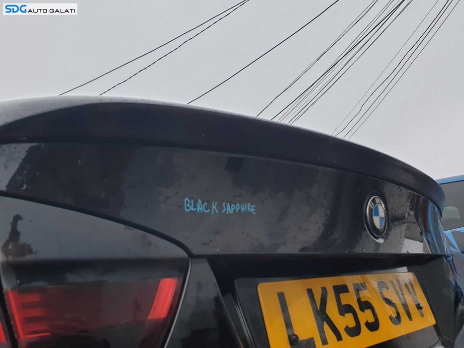 Capota Portbagaj Dezechipata cu Eleron Lip Spoiler Sport Tuning BMW Seria 3 E90 2004 - 2011 Culoare 475/9 Black Sapphire Metallic [L0362] [Depozit]