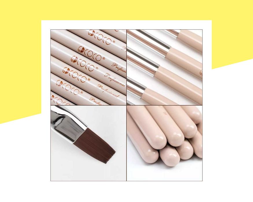 Професионална плоска четка овал GDCOCO #3