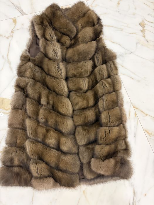 Жилет соболь Leonardo Spadini