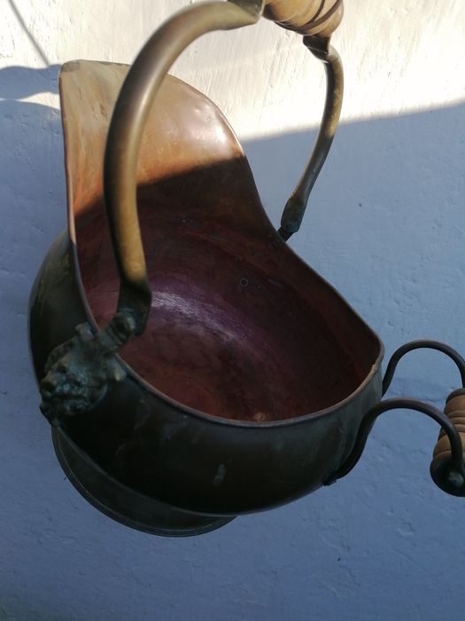 Ceaun cupru 5 litri și carafa cupru 4,5