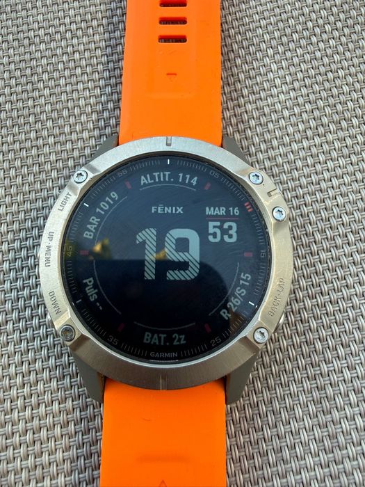 Garmin Fenix 6 Sapphire Titanium