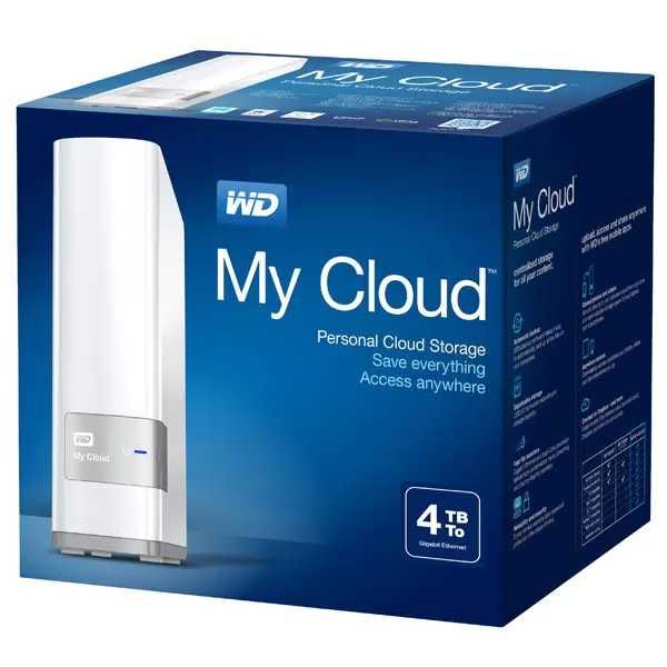 Сетевой накопитель WD My Cloud WDBCTL0040HWT-EESN 4ТБ