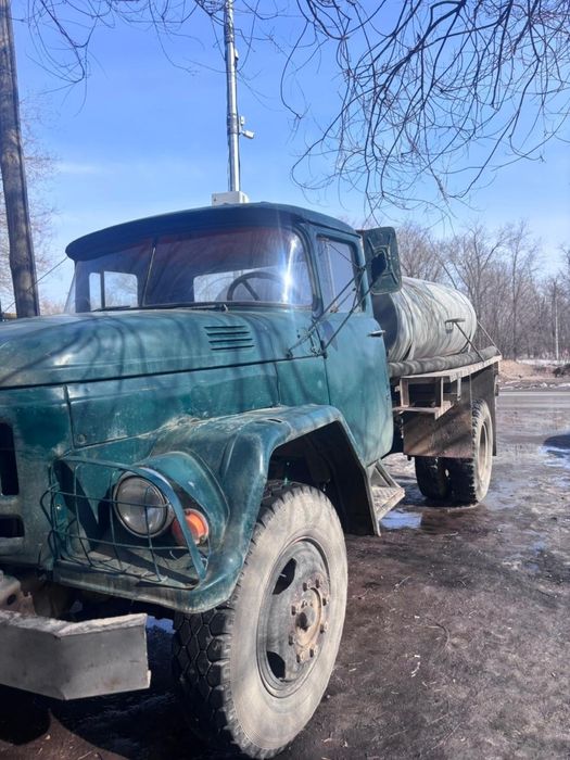 водовоз, полив в Актобе