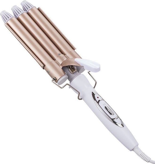 Плойка для волос тройная