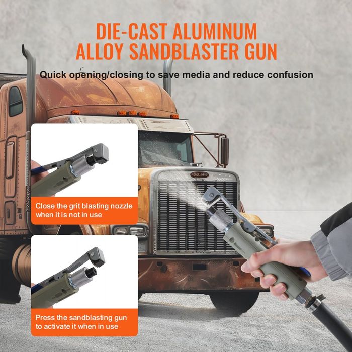 Sablator 75L, 4-7.6 Bar, 4 Duze, Presiune Mare