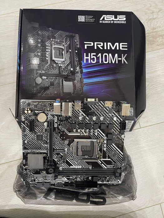 Placă de bază ASUS PRIME H510M-K - garanție valabilă + cutie originală