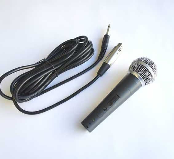 Единичен, вокален, жичен, професионален микрофон SHURE SM-58