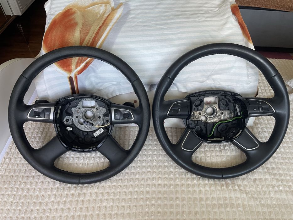 Volan multifuncțional din piele pentru AUDI A4 A5 Q5 Q7 S4 S5 Q5 8R Număr piesă: 4L0419091AC /m