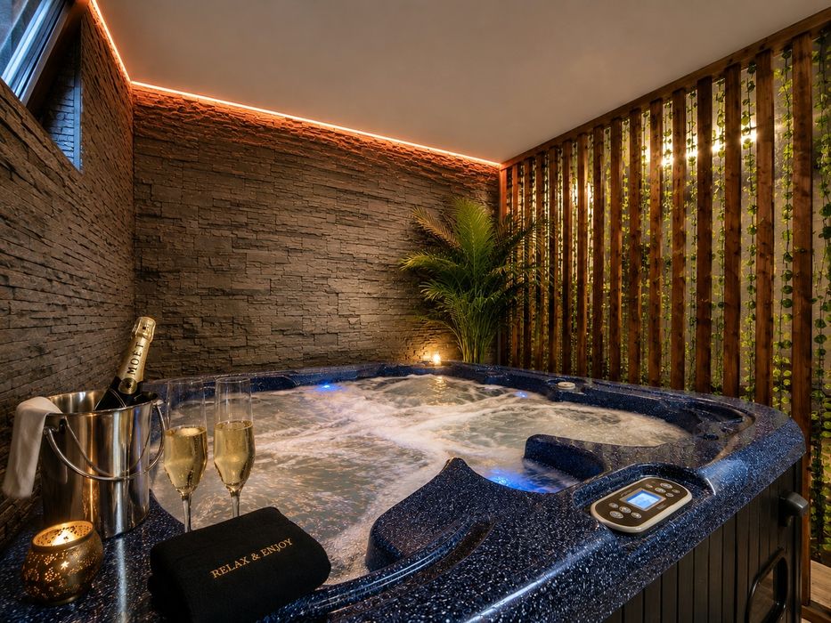Cazare Studio Spațios de Lux cu Jacuzzi Profesional Ultra Central