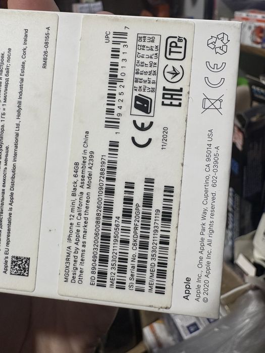 iPhone 12 mini чёрный