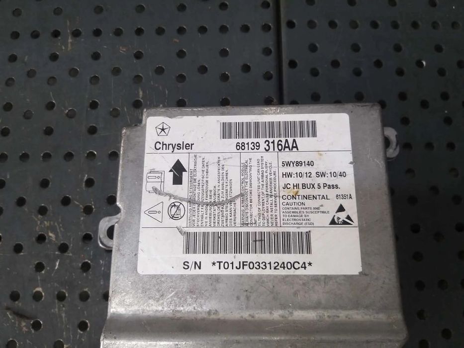 Modul calculator airbag dodge journey 68139316aa 5wy89140