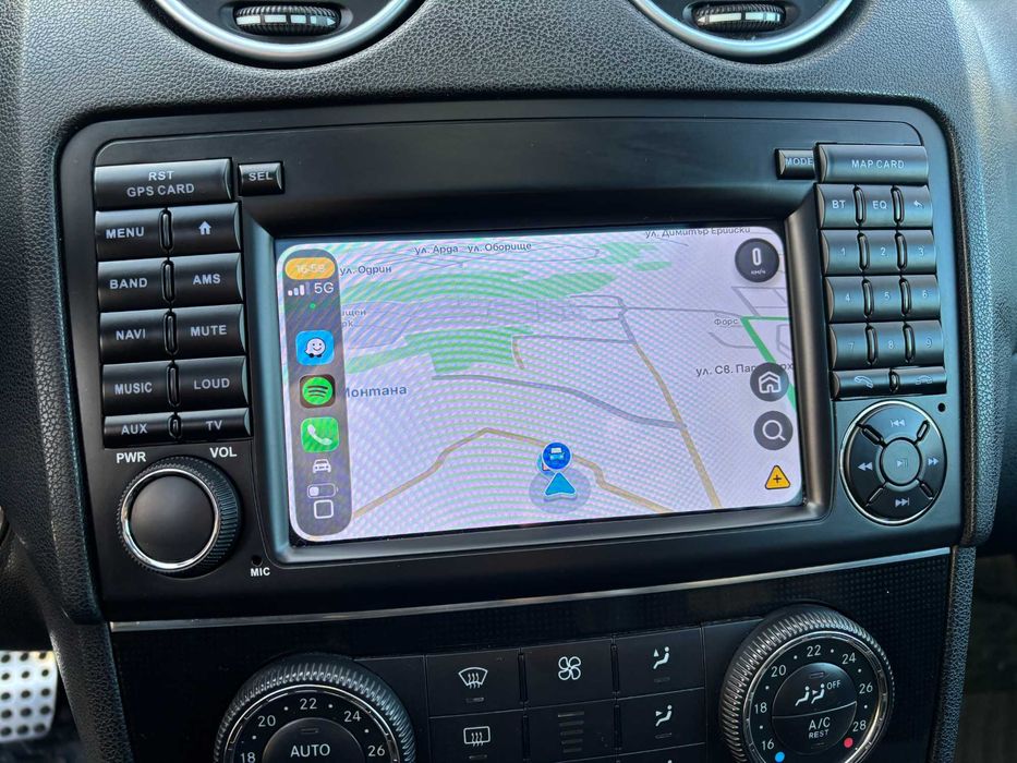 Mercedes ML 320 - ОБСЛУЖЕН - Android Auto Car Play