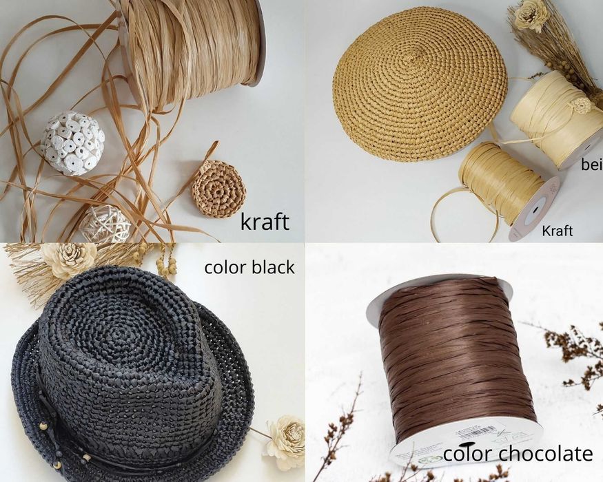 Продавам прежда рафия