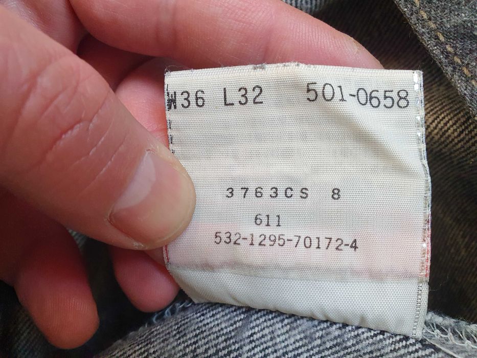 Blugi LEVI'S 501 (Made in USA) - Marime W36 L32 (Talie 90 cm)