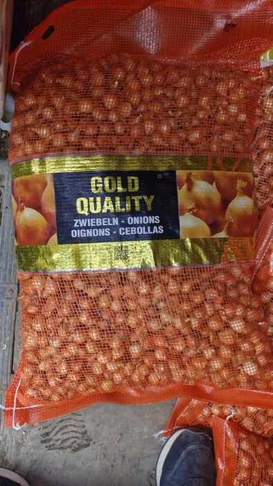 Vand usturoi de pus în pământ și arbagic rosu și galben