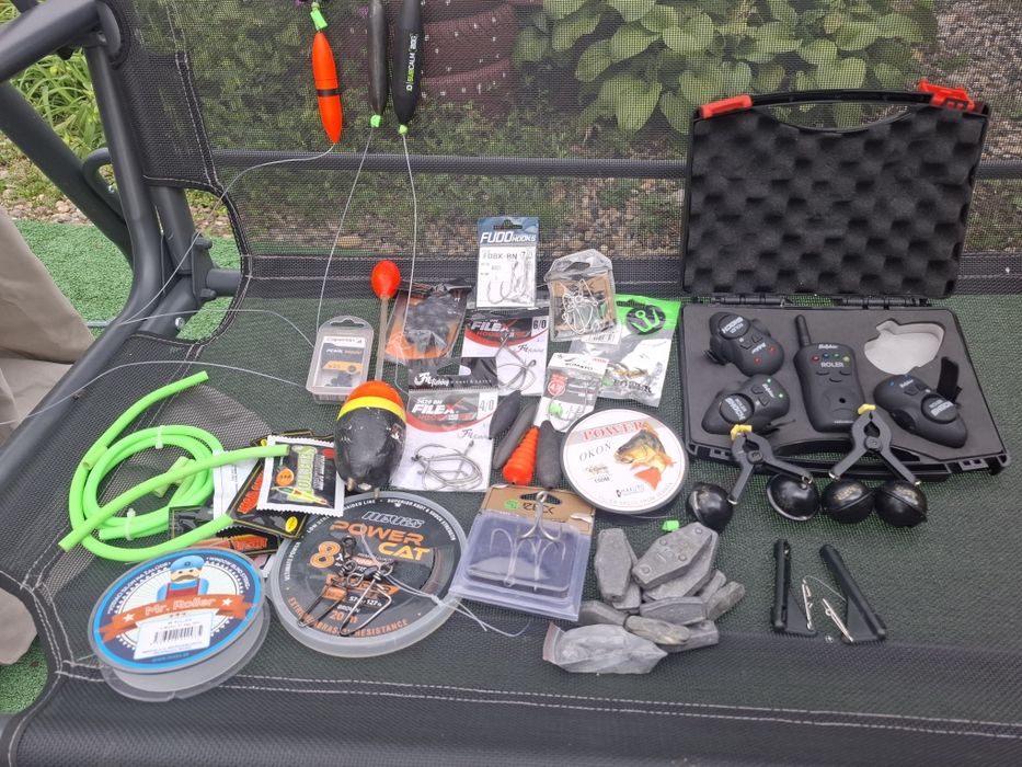 Set complet pescuit la somn - pregătit de acțiune