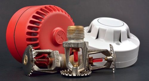 Пожарная система.Пожара тушения и пожарная сигнализация