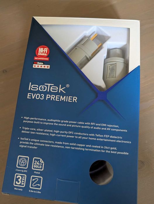 Isotek EVO3 Premier C13, 1,5M