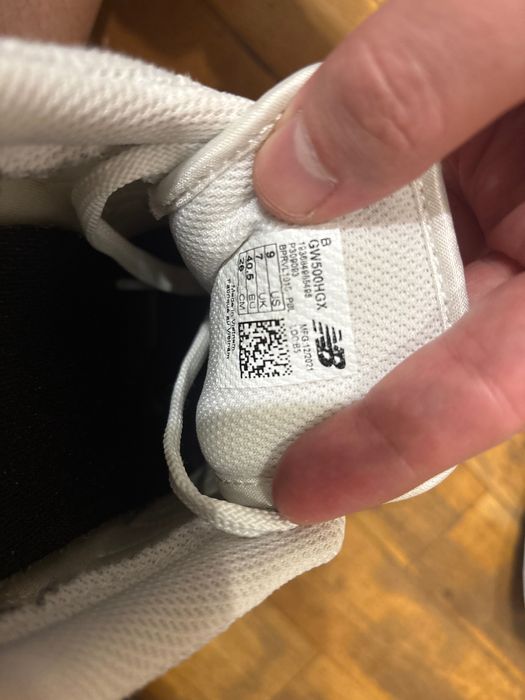 New balance NB500 бели маратонки