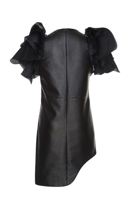 Кожена рокля Lanvin размер 36