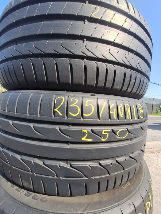 Vând câte 1x anv vara 235/40r19 Bridgestone și 225/45r18 Pirelli Montaj Gratuit