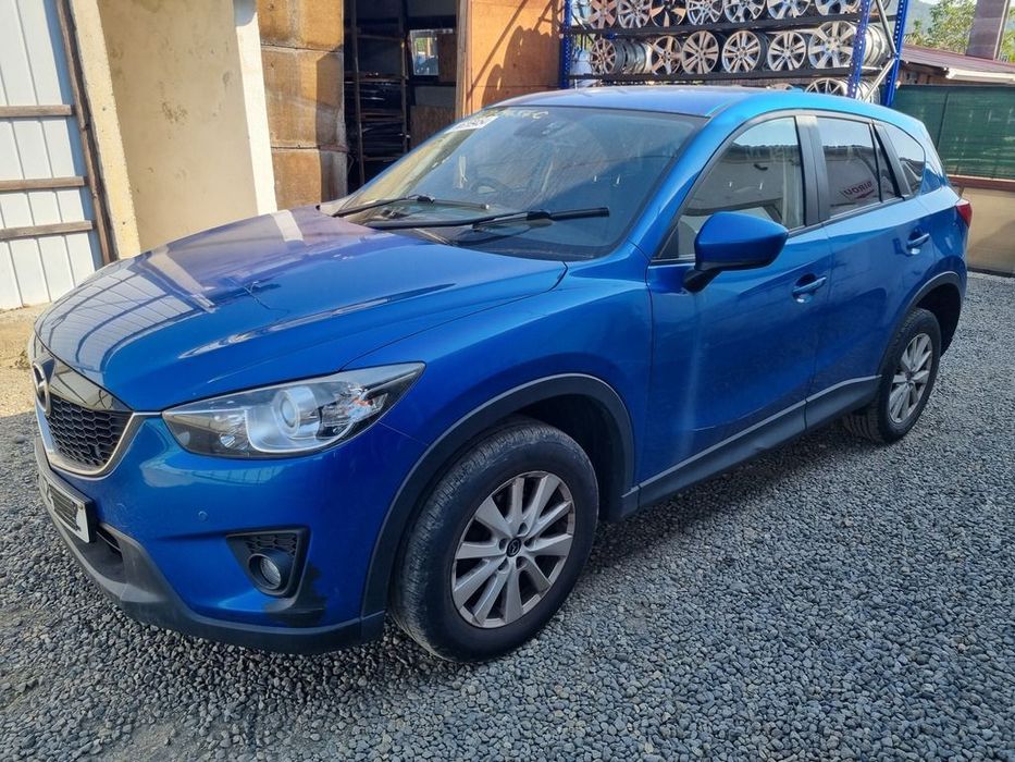 Oglinda dreapta Mazda CX - 5 2012 - 2015 4 Usi ALBASTRU (1058) Rabatabile STICLA