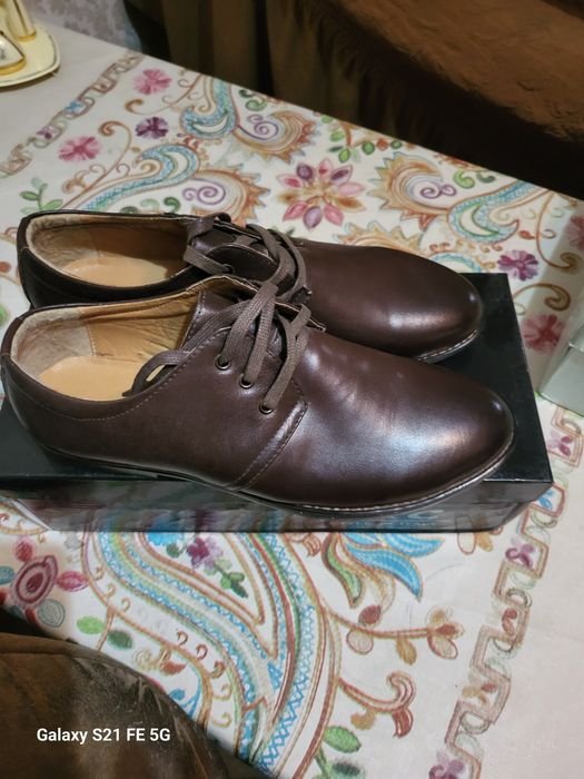 Туфли мужские кожаные